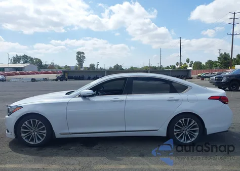 2017 Genesis G80 3.8 из США, поврежденный, VIN KMHGN4JE7HU209821